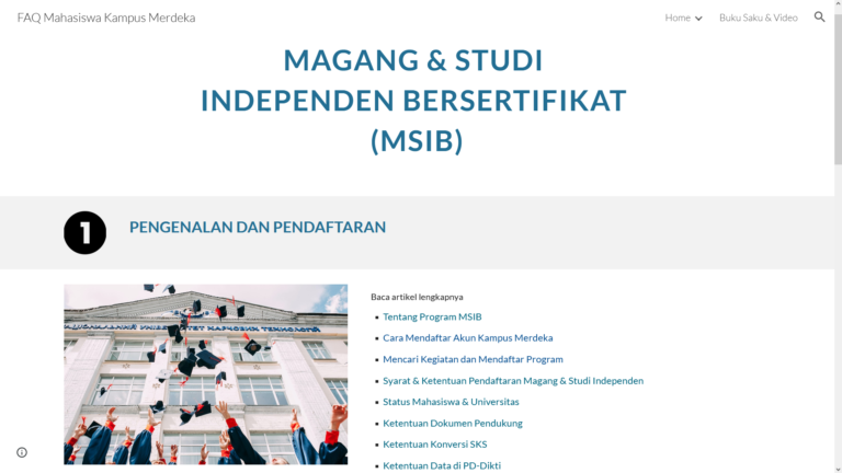 Magang Dan Studi Independen Pada Sistem Kampus Merdeka Lembaga 